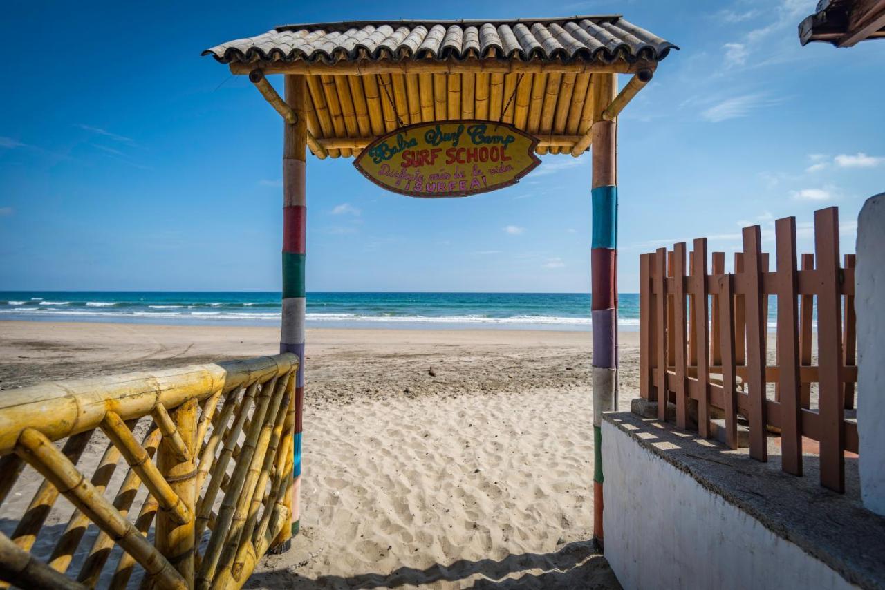 Отель Balsa Surf Camp By Rotamundos Монтаньита Экстерьер фото